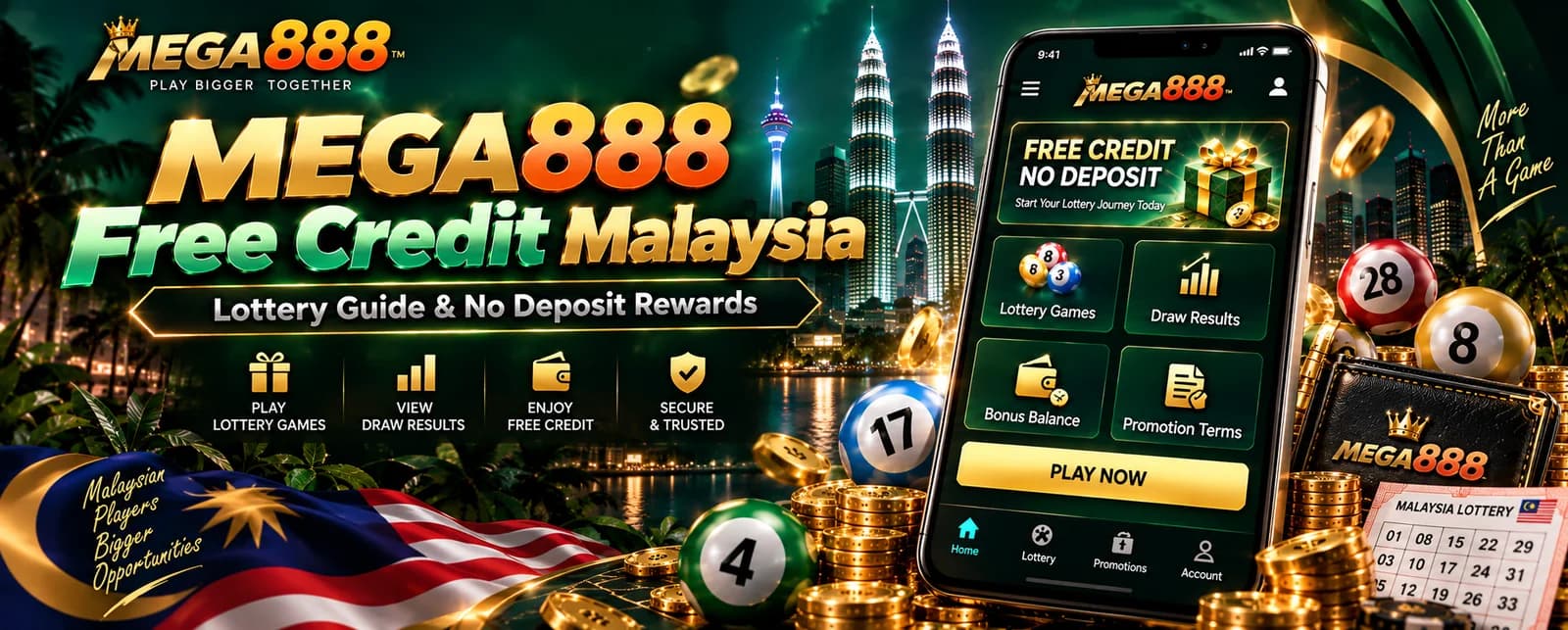 Free Credit No Deposit Malaysia – MEGA888 Guide | MEGA888
