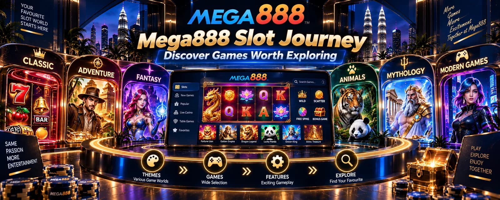 Mega888 Slot Journey: Discover Games Worth Exploring
