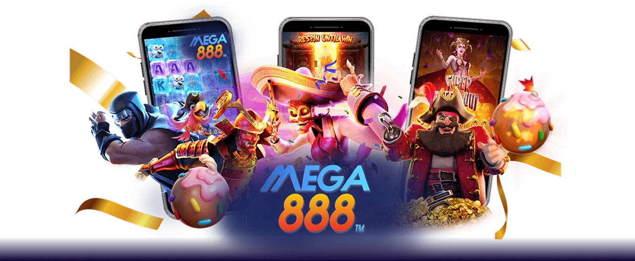 Mega888 welcome visual